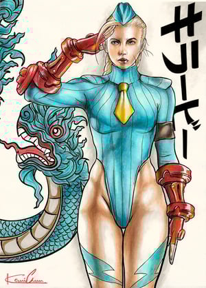 Image of  Cammy Killer Bee Original Art // Kevin Chua
