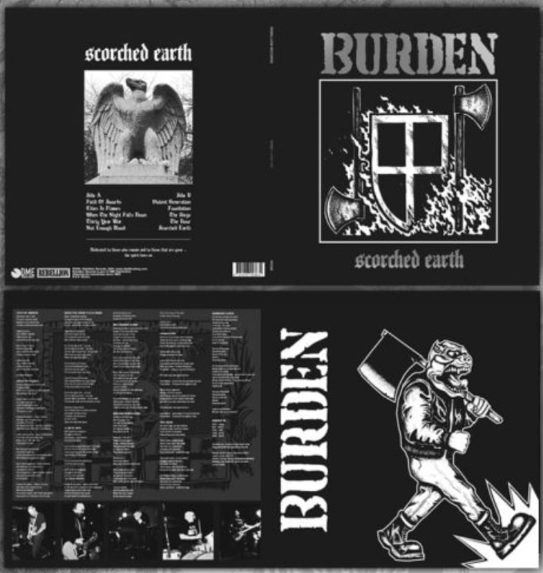 Burden - Scorched Earth - Gatefold LP Silver IMPORT