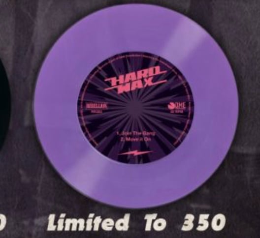 Hard Wax / Savage Beat - Split 7" Purple