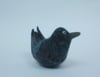 Vera and Dickie, felted wool bird sculptures