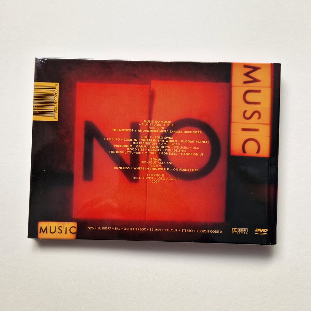 MUSIC NO MUSIC <br>DVD