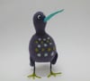 Doodle, felted wool quirky bird sculpture