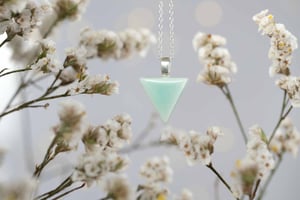 Image of Tiny Mint Green Pendant