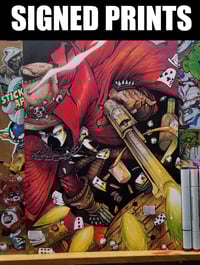 Image 1 of SIGNED FULL COLOR SPAWN TRIBUTE PRINT