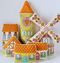Image 1 of PREORDER Windmill Play Village Toy Cut and Sew Panel