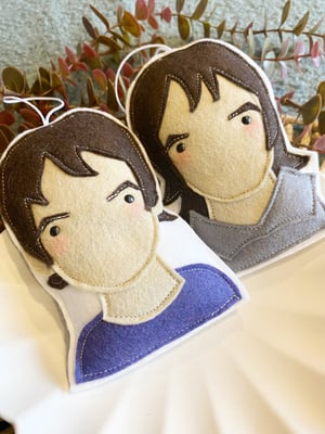 Image of Noel & Liam Gallagher decorations