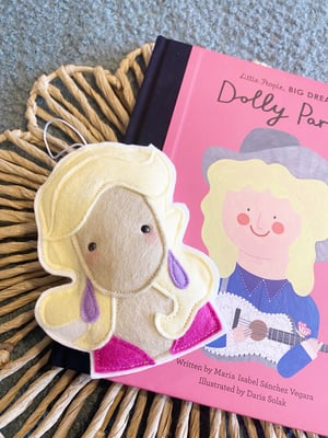 Image of Dolly Parton decoration