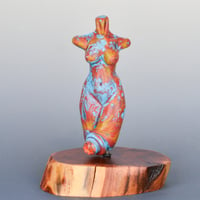 Image 2 of XXL. Fire Goddess - Flamework Glass Scupture