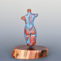 Image 4 of XXL. Fire & Water Goddess - Flamework Glass Sculpture