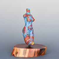 Image 5 of XXL. Fire & Water Goddess - Flamework Glass Sculpture