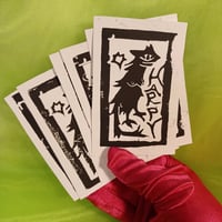 Image of HARPY lino-prints