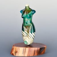 Image 2 of XXXL. Aegean Sea Goddess - Flamework Glass Sculpture Bead
