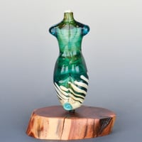 Image 4 of XXXL. Aegean Sea Goddess - Flamework Glass Sculpture Bead