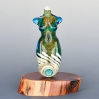 Image 1 of XXL. Birthstone Goddess - Flamework Glass Sculpture Bead 