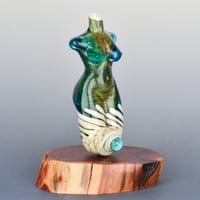 Image 2 of XXL. Birthstone Goddess - Flamework Glass Sculpture Bead 