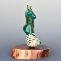 Image 3 of XXL. Birthstone Goddess - Flamework Glass Sculpture Bead 