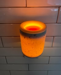 Image 1 of White Terrazzo Electric Candle Wax Warmer