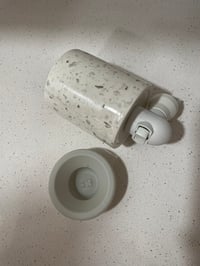 Image 2 of White Terrazzo Electric Candle Wax Warmer