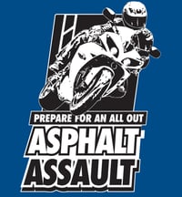 Image 2 of Asphalt Assault T-Shirt - Royal Blue