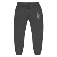 Image of "You Are Exactly What GOD Had In Mind" Unisex Fleece Sweatpants