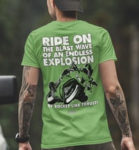 Image 1 of Blast Wave T-Shirt - Kiwi Green