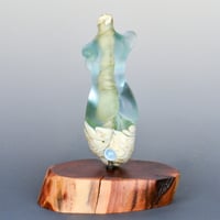 Image 3 of XXL. Sea Glass Goddess - Flamework Glass Sculpture