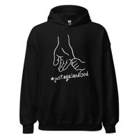 #JustagirlandGod Hoodie