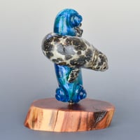 Image 5 of XXXXL. Diving Seal Glass Sculpture #3 - Flamework Glass Sculpture