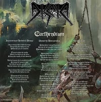 Image 4 of DISMA - EARTHENDIUM 12" VINYL LP ( BLACK VINYL )