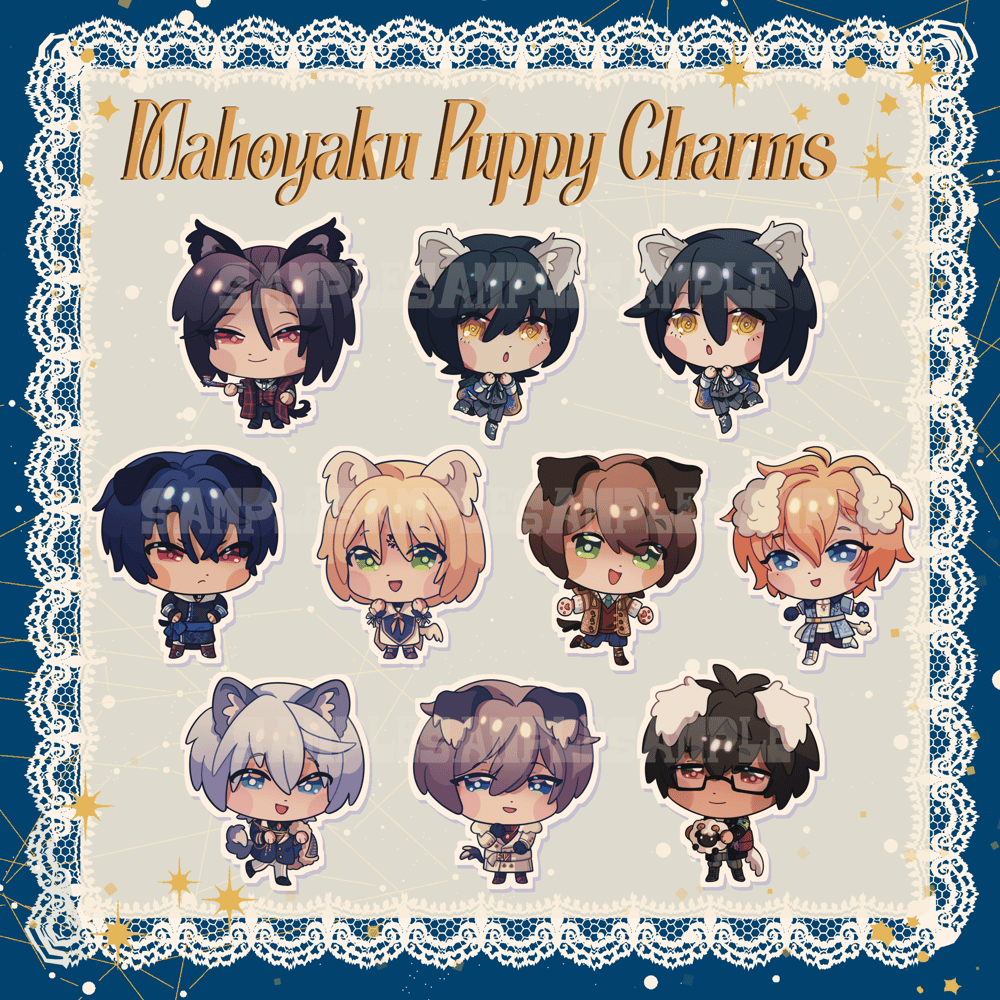 2” Mahoyaku Puppy Charms