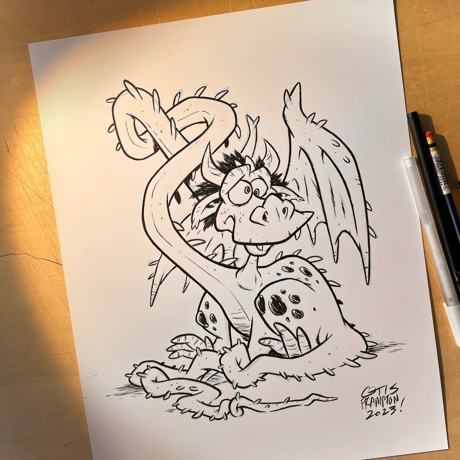 THE DRAGONS OF WESTMARCH: “Twisted” Original Art by Otis Frampton