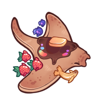 Image of Sea Pancake Holographic Sticker