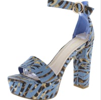 Image 2 of DENIM WONDERFUL HEELS