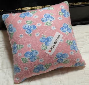 Image of Swan Cross Stitched Pincushion