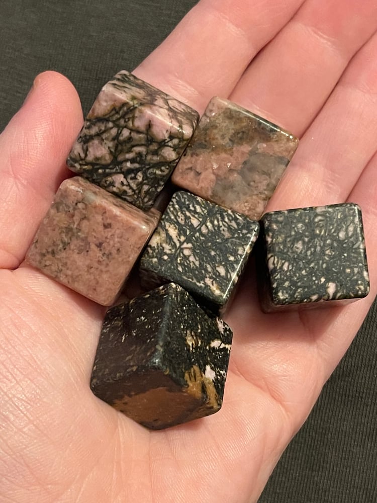 Image of Rhondnite cubes 