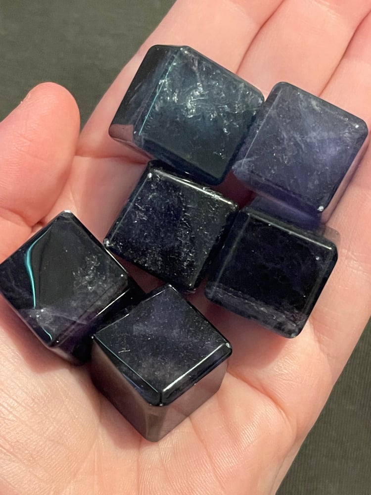 Image of Fluorite cubes 