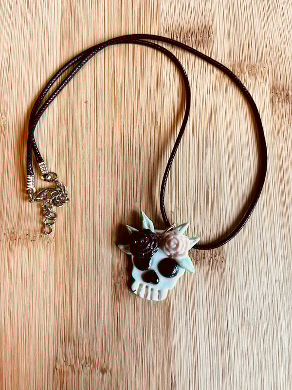 Image of Floral skull