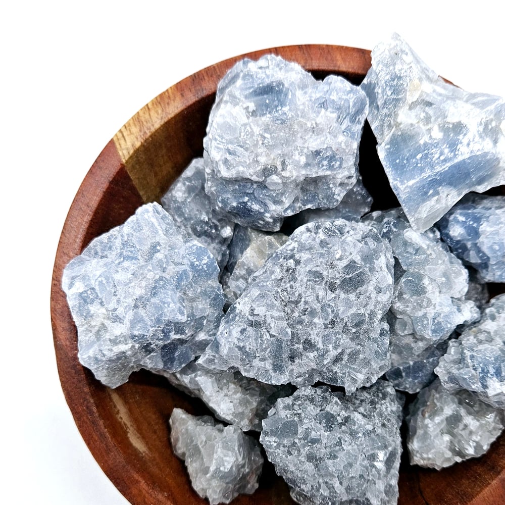 Image of Blue Calcite Raw