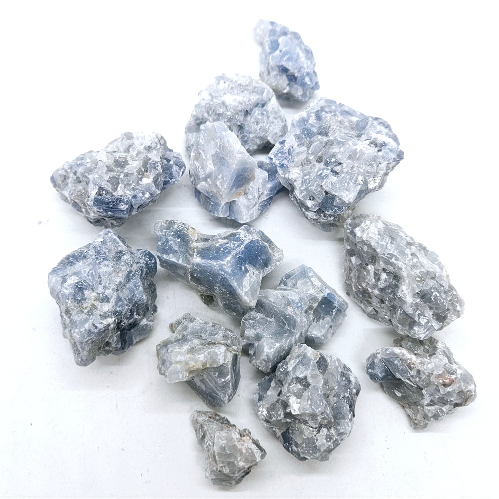 Image of Blue Calcite Raw