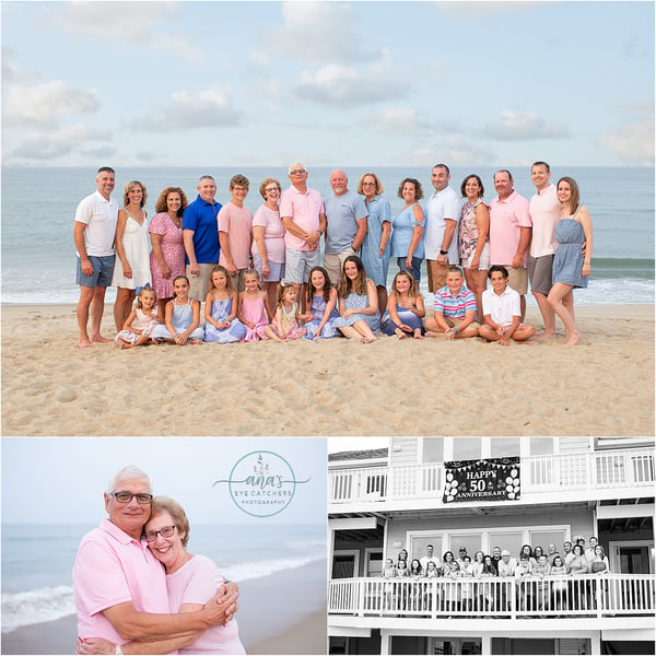 Image of Extended Family Beach Portrait Session - DEPOSIT ONLY