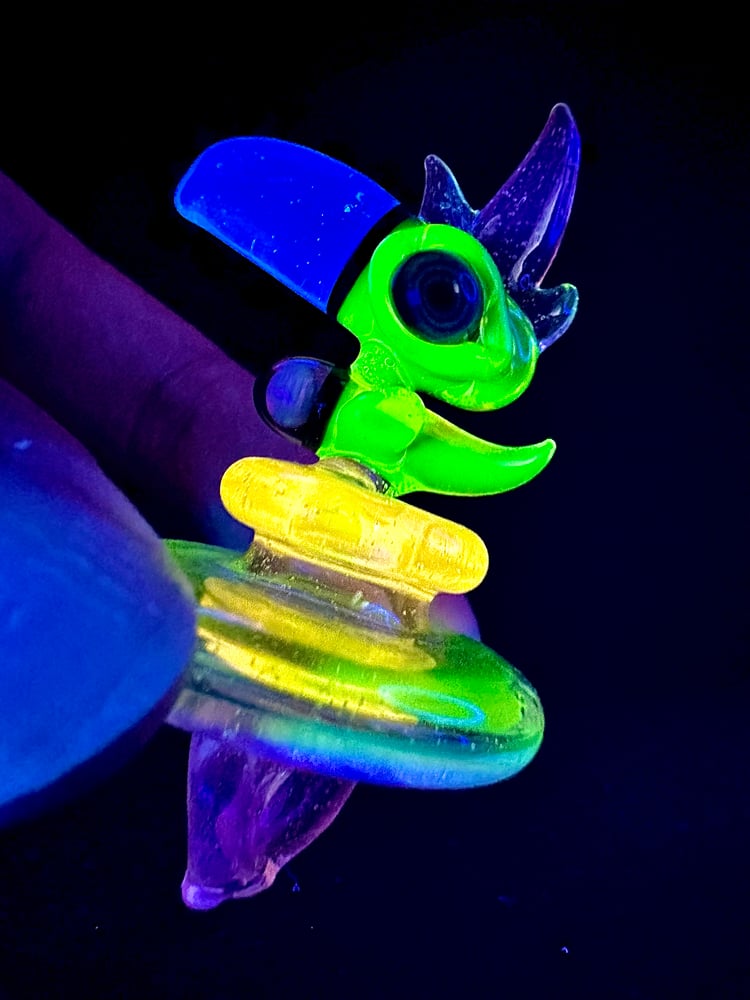 Image of RJ Glass Multi UV Spinner Cap