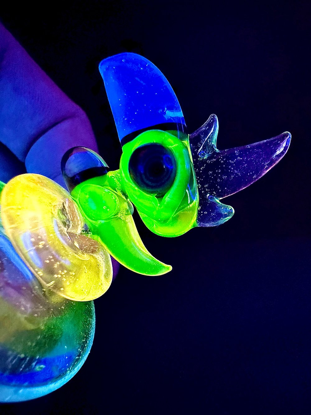 Image of RJ Glass Multi UV Spinner Cap