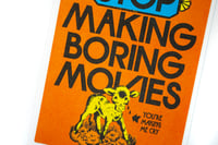 Image 3 of Stop Making Boring Movies Crying Cow Sticker