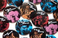 Image 3 of Horror Pets 2.25" Inch Buttons