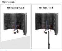 Image 3 of LOCKED STUDIO 5 PANEL ISOLATION SHIELD 