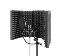 Image 1 of LOCKED STUDIO 5 PANEL ISOLATION SHIELD 