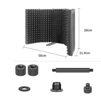Image 4 of LOCKED STUDIO 5 PANEL ISOLATION SHIELD 