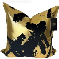 Image 1 of Gold Foil Pillow Case
