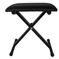 Image 1 of LOCKED STUDIO PIANO KEYBOARD BENCH HEIGHT ADJUSTABLE STOOL CHAIR