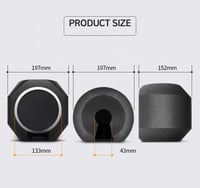 Image 2 of LOCKED STUDIO MICROPHONE SOUND ISOLATION SHEILD SCREEN BALL